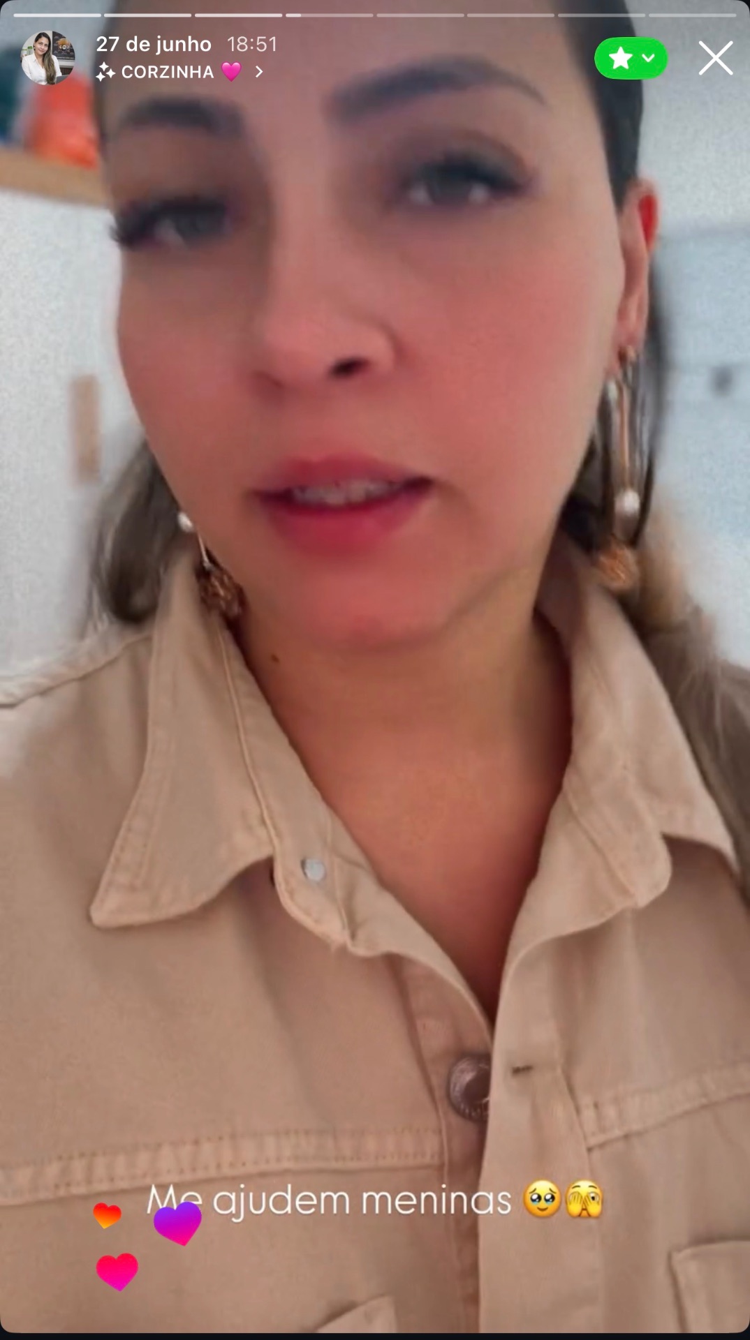Story exclusivo dos Melhores Amigos